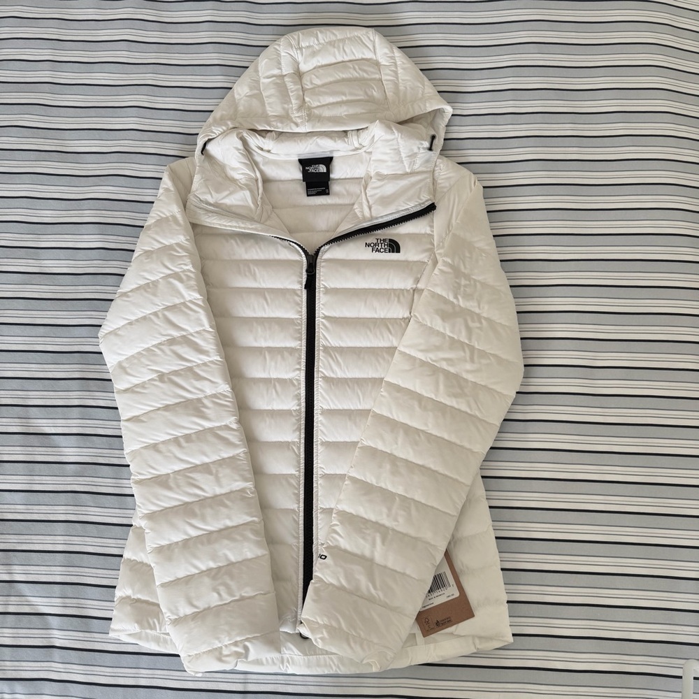 NWT the North Face stretch down hoodie women’s jacket (size 
 XS)